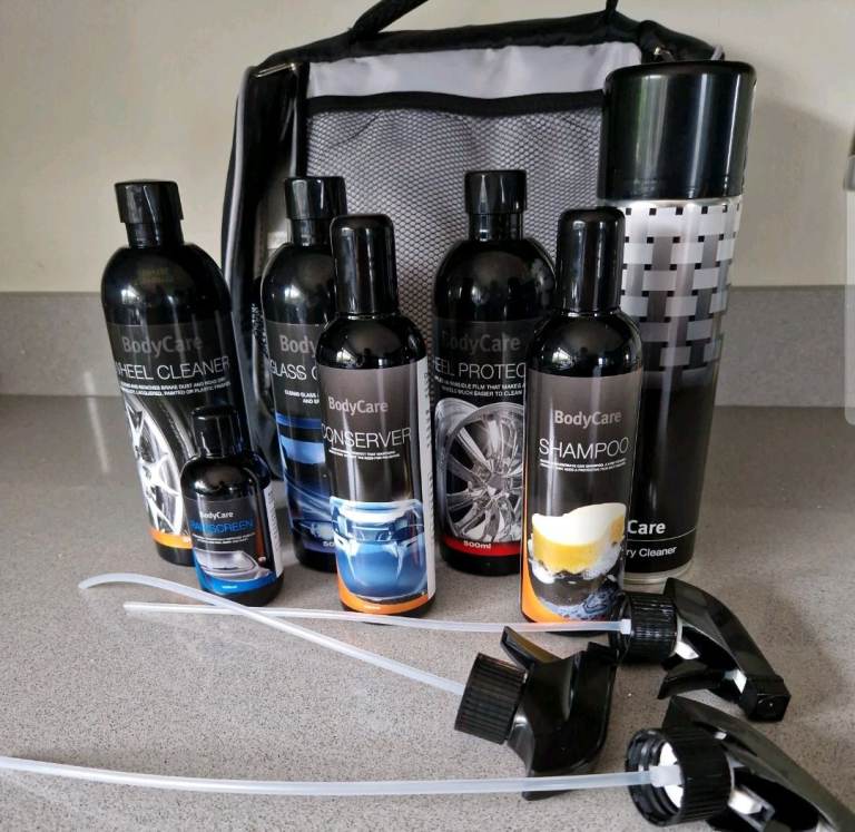 Bodycare Car Care Cleaning Kit In Bag  RRP £150 Quality Kit For Your Car