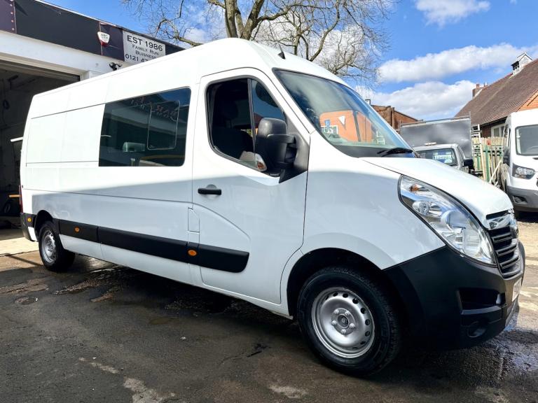 VAUXHALL MOVANO LWB COMBI CREW X 6 SEATS 2.3 CDTi 3300 2016
