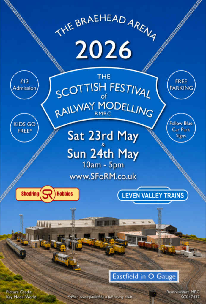 Scottish Festival of Railway Modelling 2026 🚂