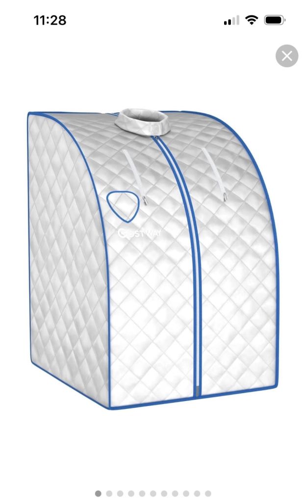 New indoor sauna