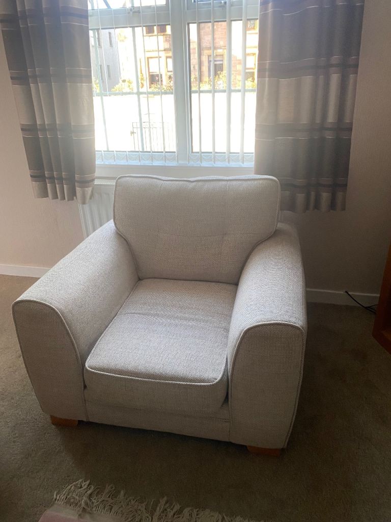 couche and stool and chair