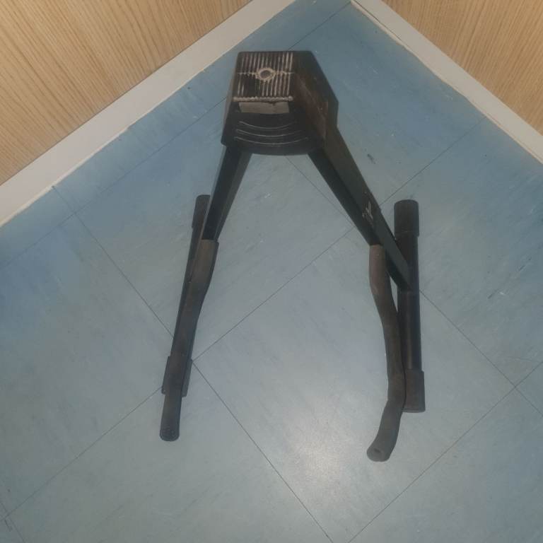 Tourtech A-frame guitar floor stand designed for holding electric, acoustic, or bass guitars, Good