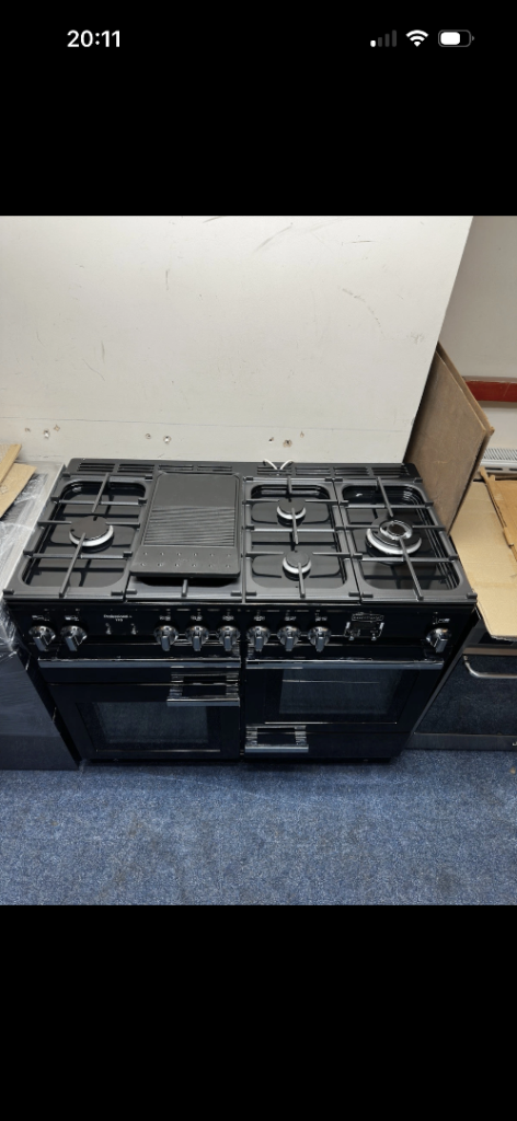 Rangemaster Professional Plus PROP110DFFGB/C 110cm wide Full Gas Range Cooker
