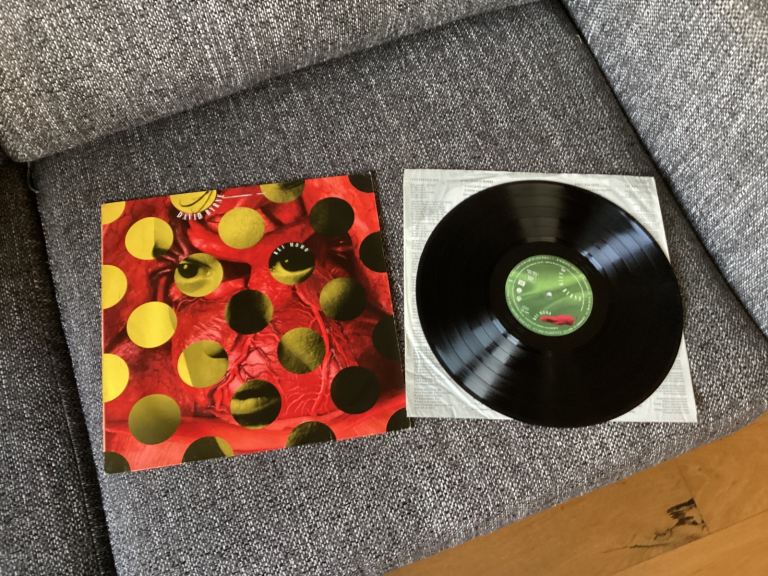 David Byrne (Talking Heads) Rei Momo LP record 