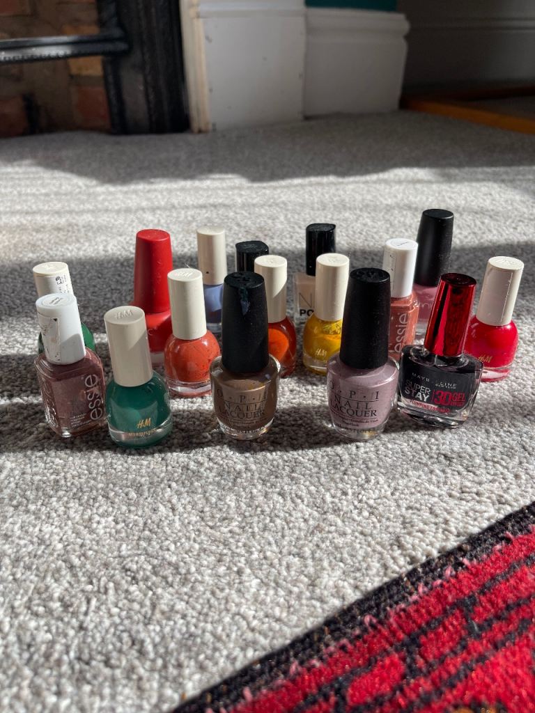 Used nail polish 