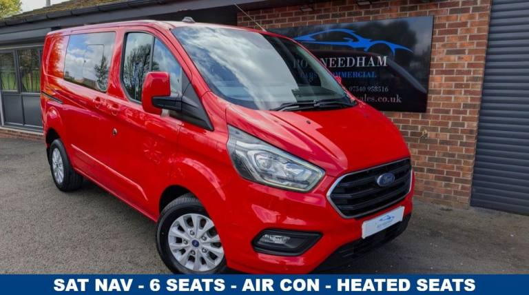 2022 22 FORD TRANSIT CUSTOM 2.0 300 ECOBLUE LIMITED CREW VAN DOUBLE CAB 5DR DIES