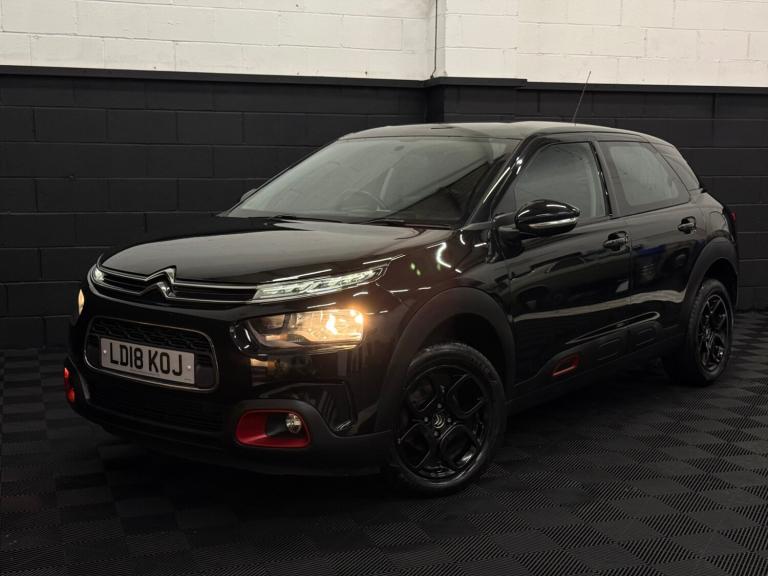 2018 18 CITROEN C4 CACTUS 1.2 FEEL EDITION PURETECH MANUAL EURO 6 BLACK 