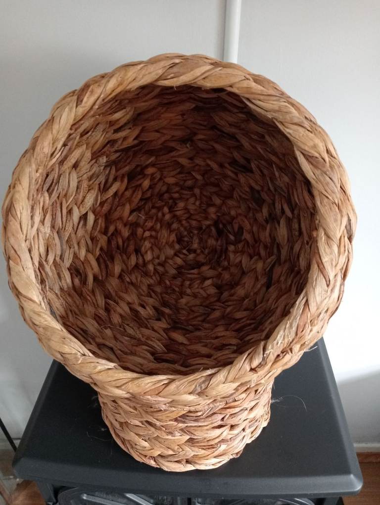 Wicker cats bed basket Debenhams 
