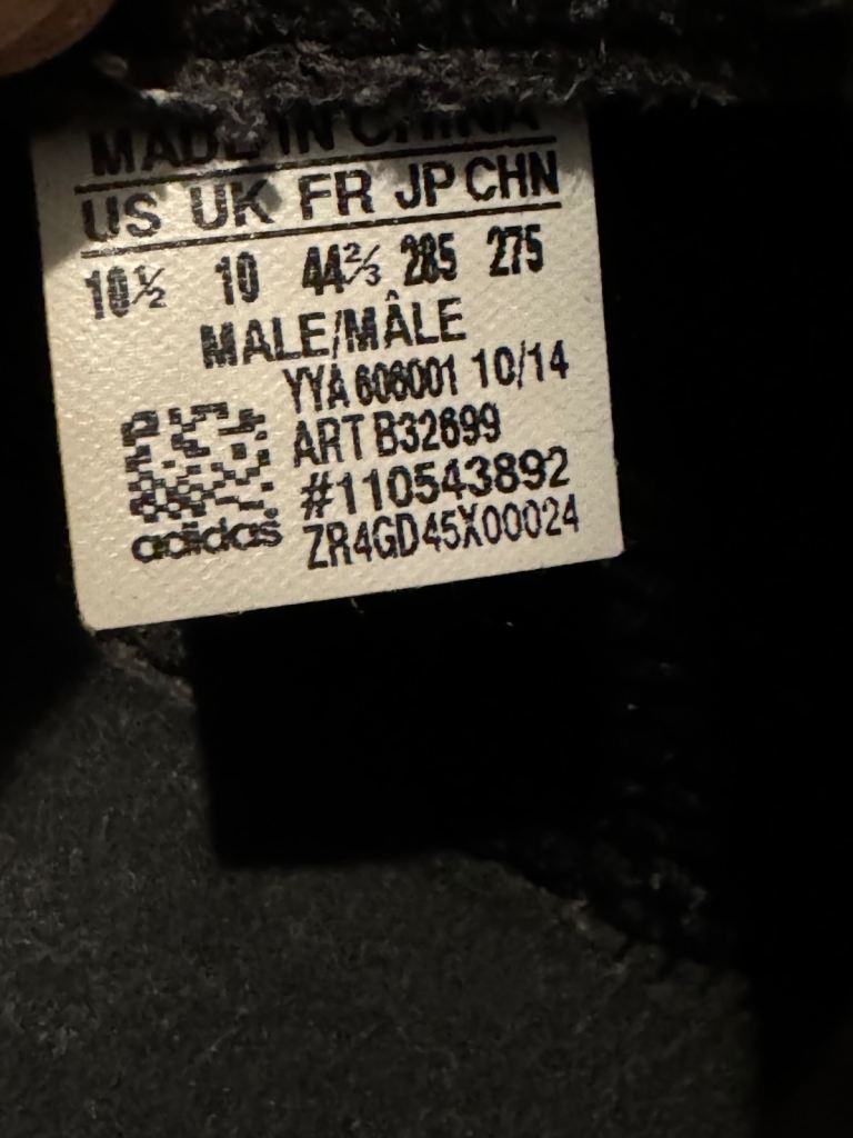 Adidas Pureboost Chinese New Year CNY Trainers Size Uk 10