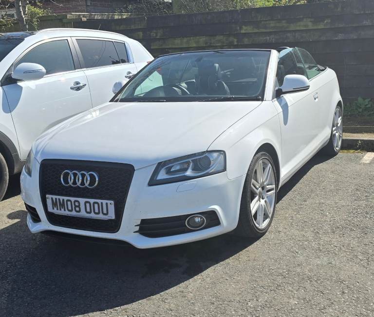 Audi, A3, Convertible, 2008, Manual, 1968 (cc), 2 doors