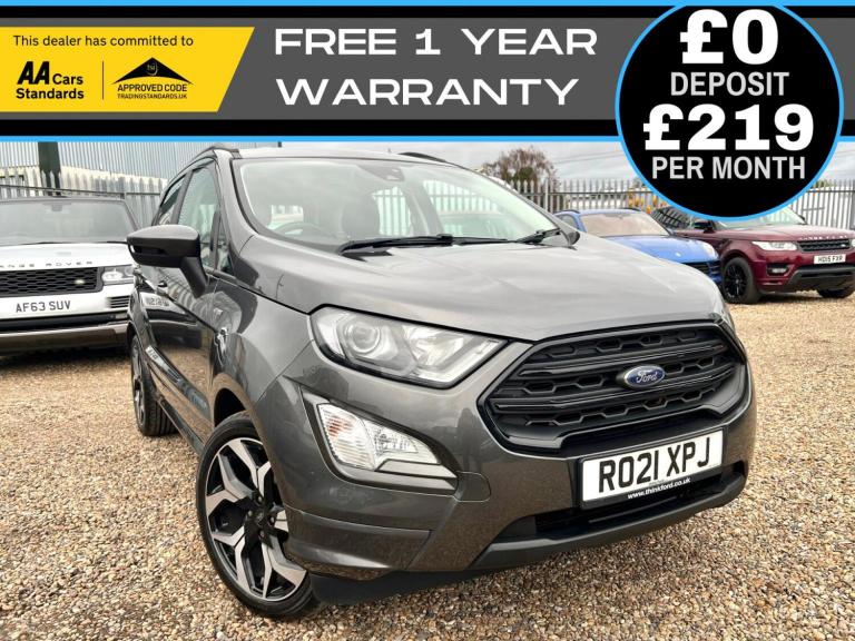 FORD ECOSPORT 1.0T EcoBoost GPF ST-Line SUV 5dr Petrol Manual Euro 6 2021