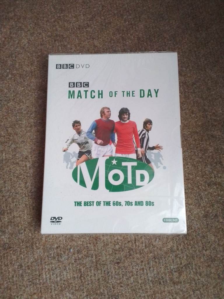 BBC MATCH OF THE DAY DVD NEW AND SEALED 