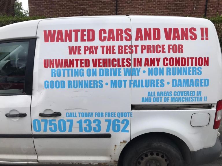 Scrap cars wanted same day collection 