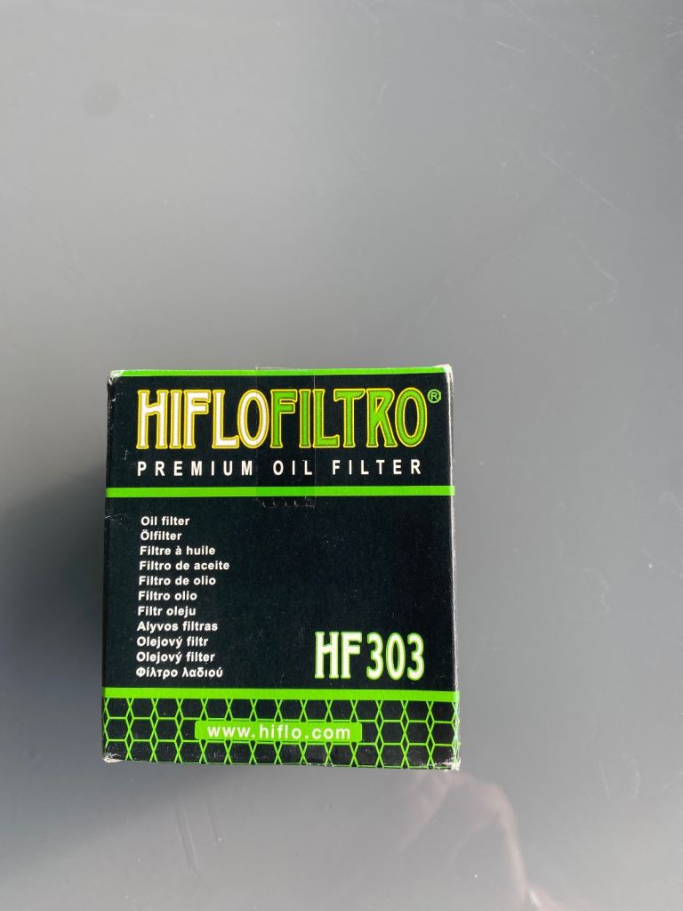 New Yamaha r1 oil filter 