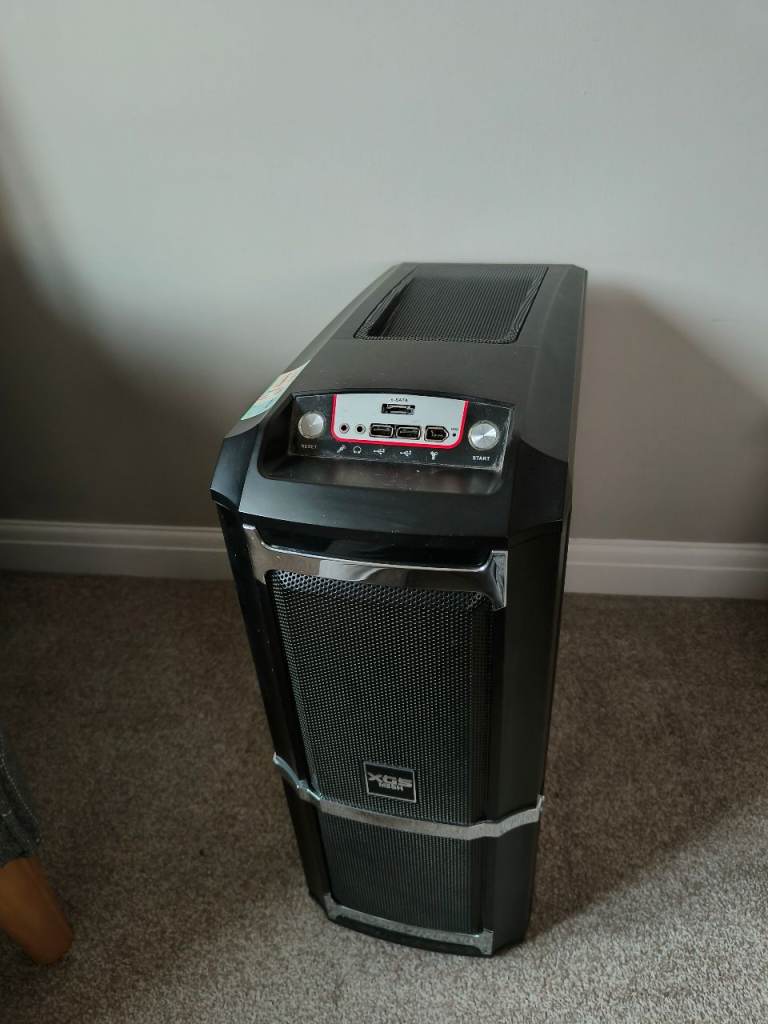 PC case, PSU ,mobo, CPU, RAM.