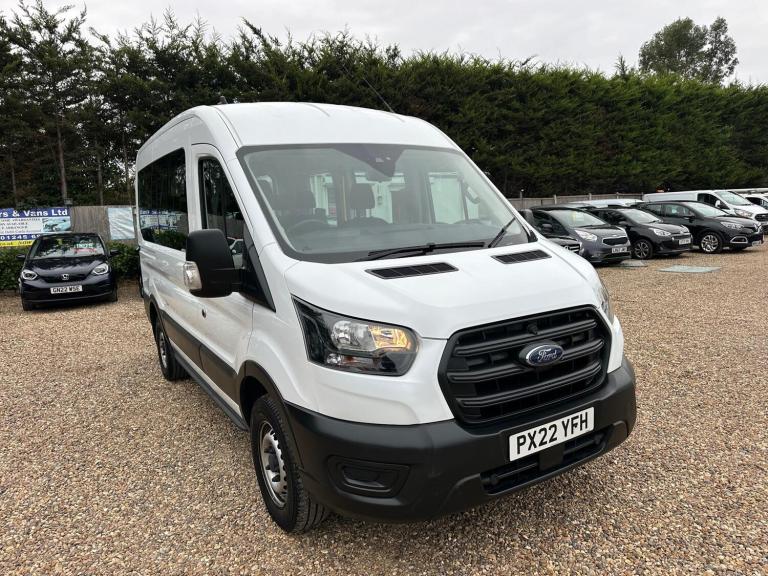 2022 Ford Transit 2.0 350 EcoBlue Leader RWD L2 H2 Euro 6 (s/s) 5dr (12 Seat) MINIBUS Diesel Manual