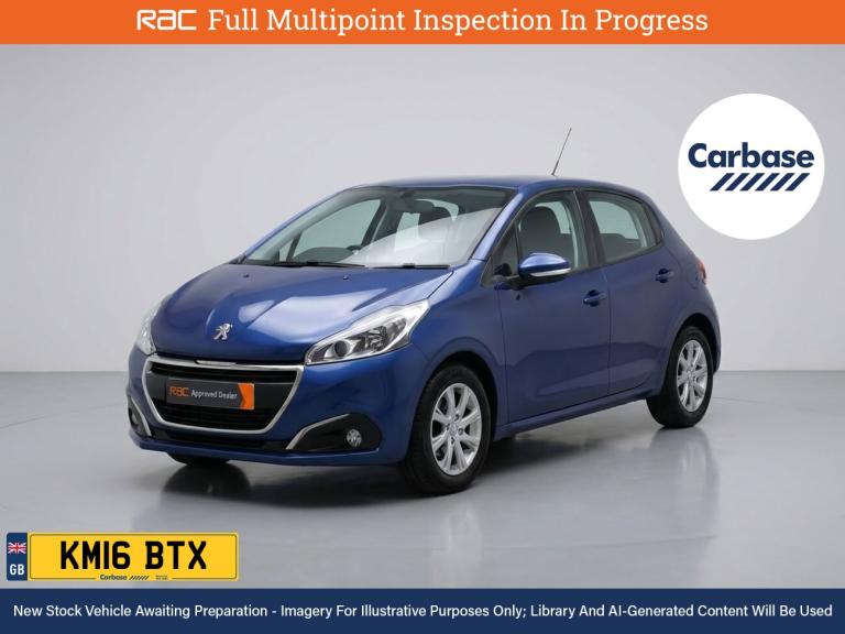 2016 Peugeot 208 1.2 PureTech Active Hatchback 5dr Petrol Manual Euro 6 (82 ps) Hatchback PETROL ...