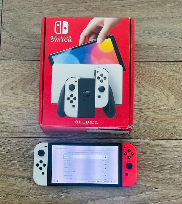 Nintendo Switch Oled 64GB Console - Like New - Boxed