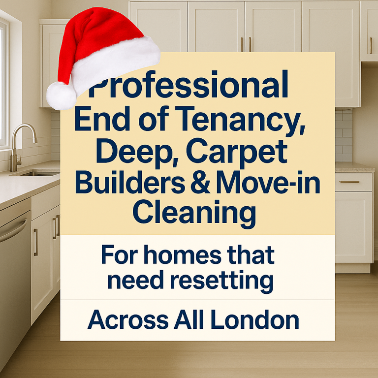 Professional End of Tenancy, Carpet & Deep Cleaning — Move-Ins, Builders & One-Off Clean Covered