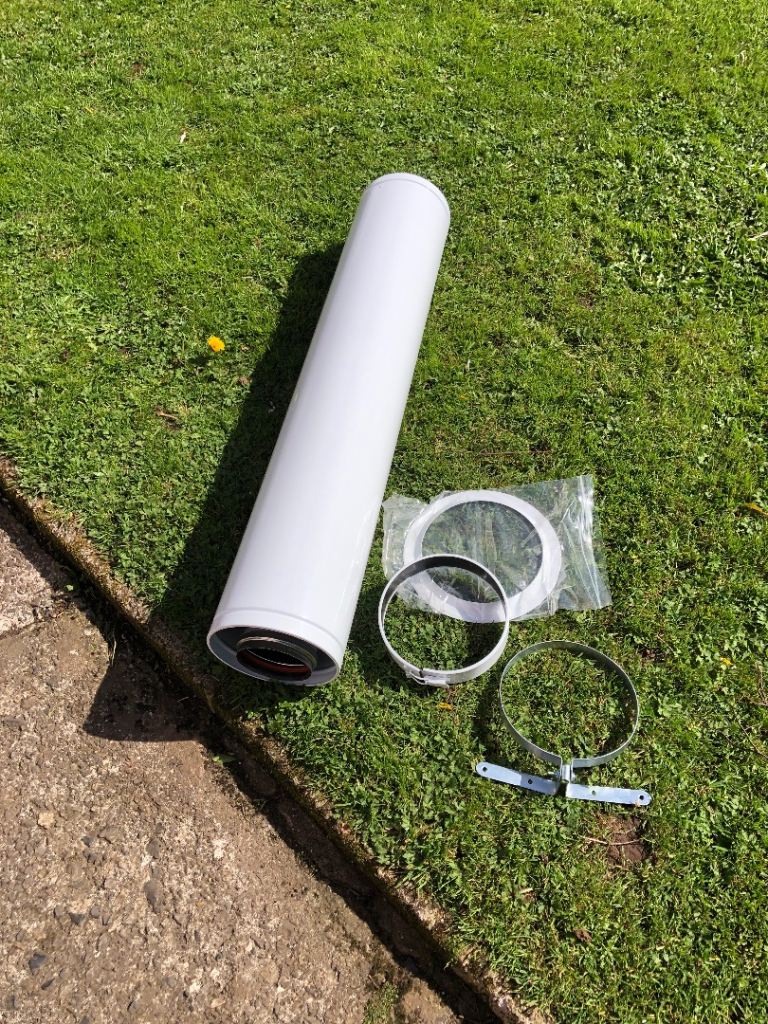 Grant white flue section 