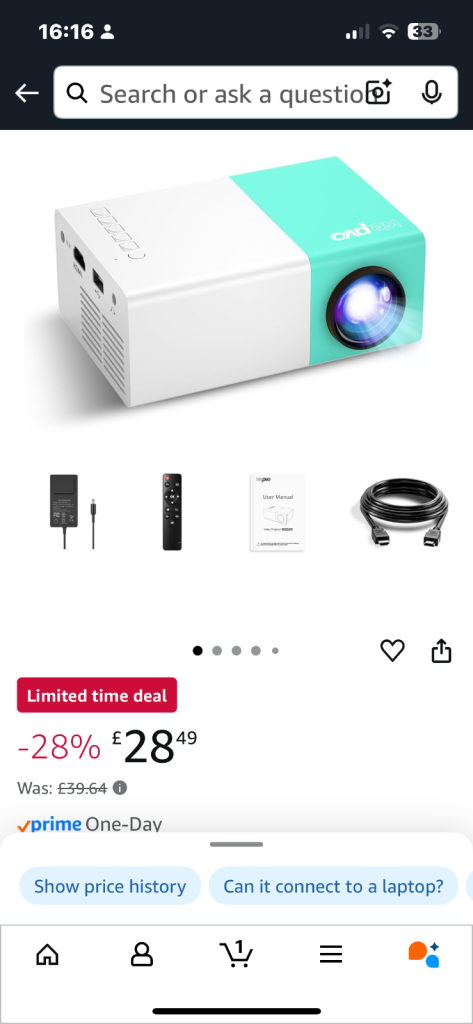 Mini projector 