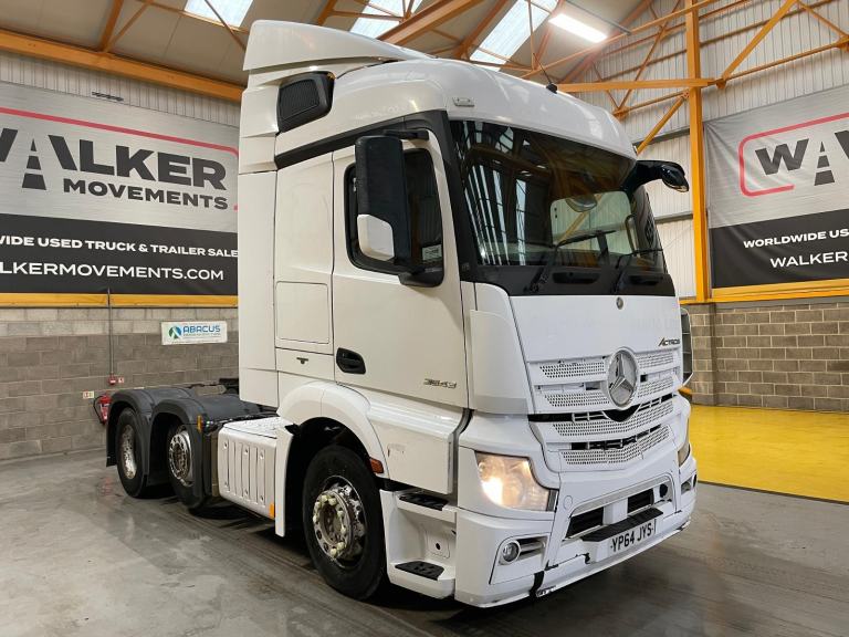 MERCEDES ACTROS 2543 STREAMSPACE *EURO 6* 6X2 TRACTOR UNIT – 2014 – YP64 JYS