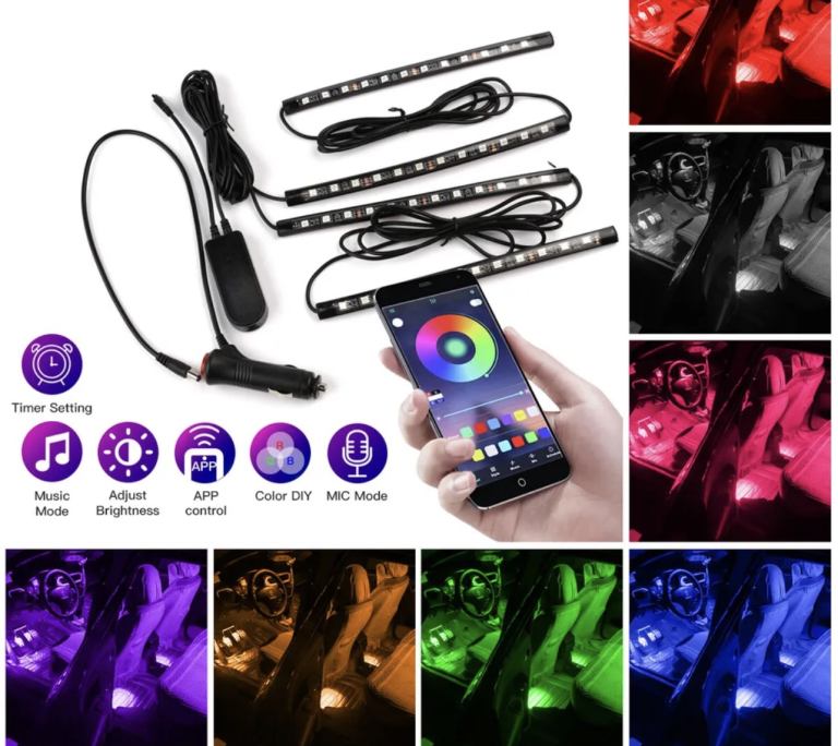 Ambient car lighting fits any car £8