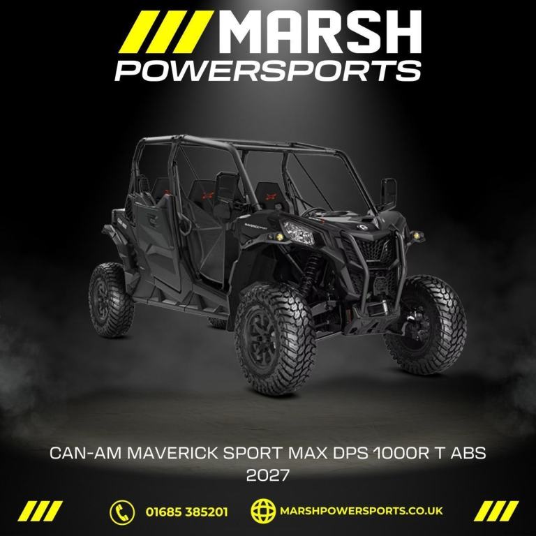Maverick Sport Max DPS T 1000 2027 Model - Can-am Main Dealer - Reserve NOW