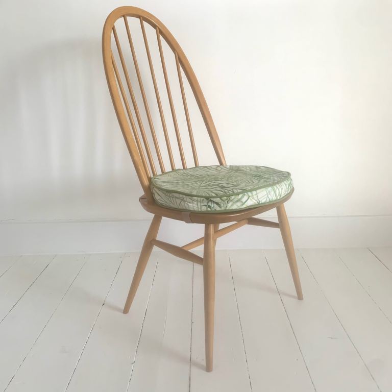 Ercol Quaker dining chair vintage mid century 875
