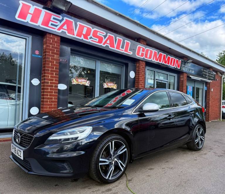 2018 18 VOLVO V40 2.0 T2 R-DESIGN PRO HATCHBACK 5DR PETROL MANUAL EURO 6 (S/S) 