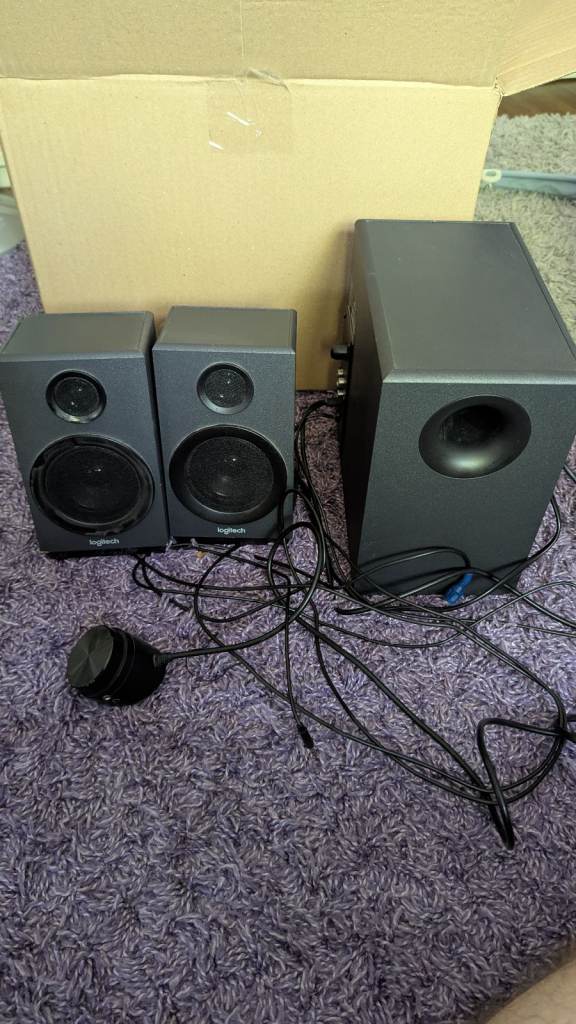 Logitech z333 speakers with subwoofer