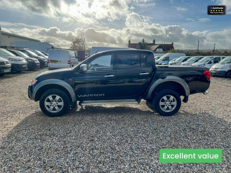 2007 Mitsubishi L200 Double Cab DI-D Warrior 4WD 134Bhp PICK UP DIESEL Manual