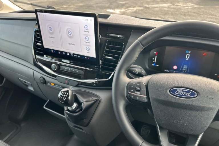 2025 Ford Transit 350 Trend L3 LWB Double Cab Dropside RWD 2.0 EcoBlue 165ps HDE DAP, AIR CON CHA...