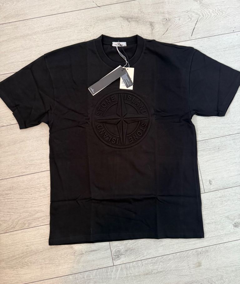 Stone Island Black T-shirt - Brand NEW with Tags