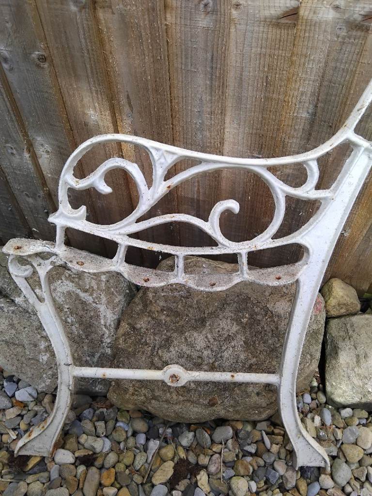 Cast iron bench ends 