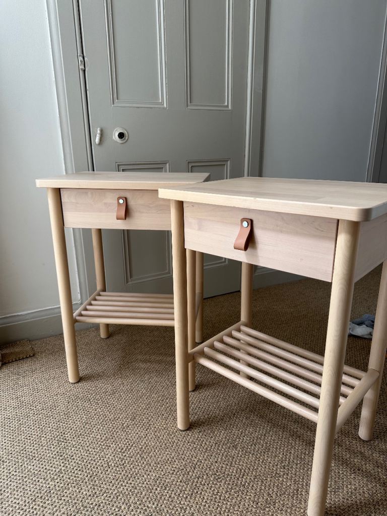 2 x IKEA Bjorksnas Bedside Tables 