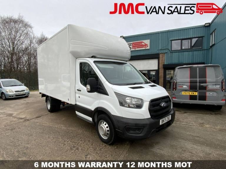 2021 71 FORD TRANSIT 2.0 350 ECOBLUE LEADER 1 OWNER LUTON LOW MILES &amp; TAIL LIFT 