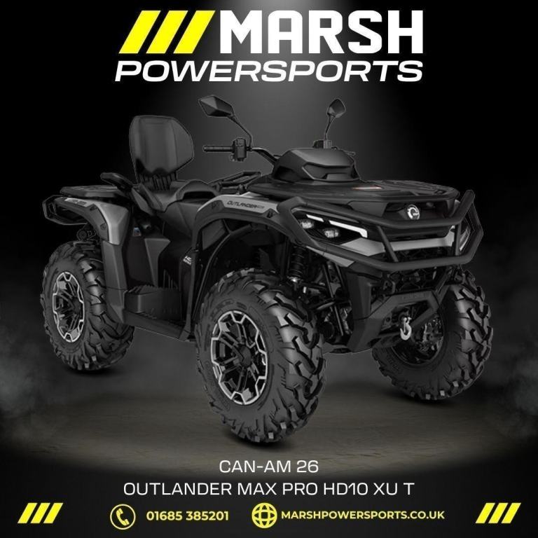 Can-Am Outlander Max Pro HD10 XU T 2026 - Can-Am Dealer - NOW REDUCED!