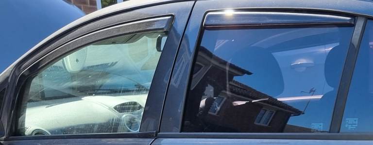 Vauxhall Corsa D E 2006-2019 5 Door Hatchback Wind Deflectors 4pc Edge visors