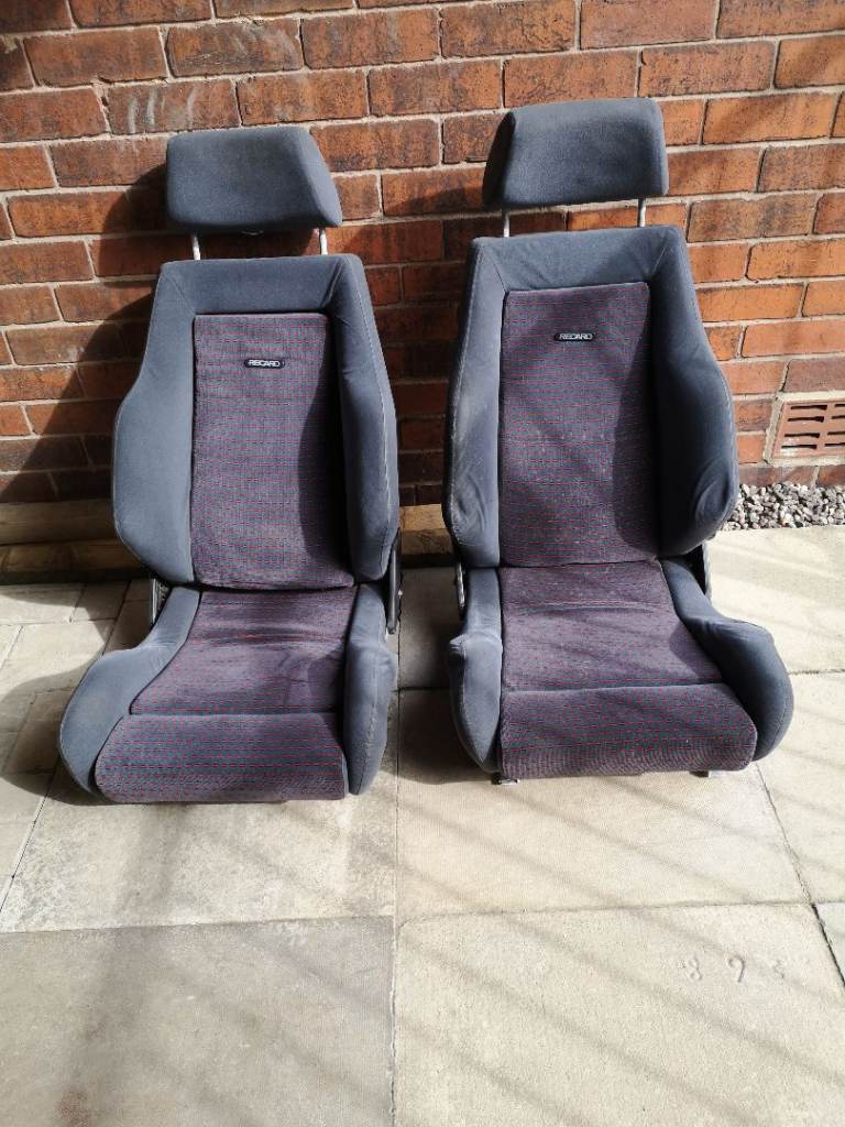 Recaro seats from an 80s escort
