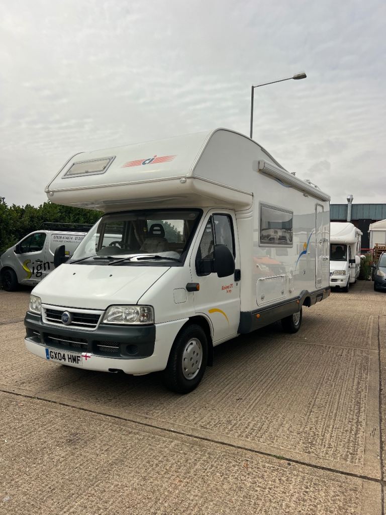 Fiat Ducato 6 berth motorhome with only 19.5k miles campervan camper 
