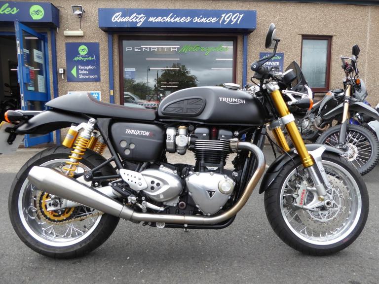 Triumph Thruxton 1200 R - 2018 - 6,341 at Penrith Motorcycles 