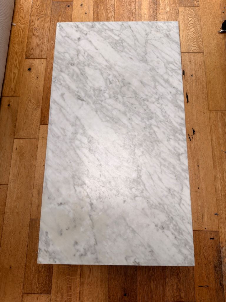 Real marble coffee table 