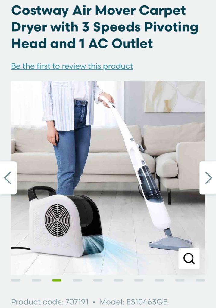 New all round blower for cooler at or drying