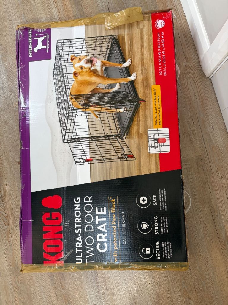 Kong dog crate