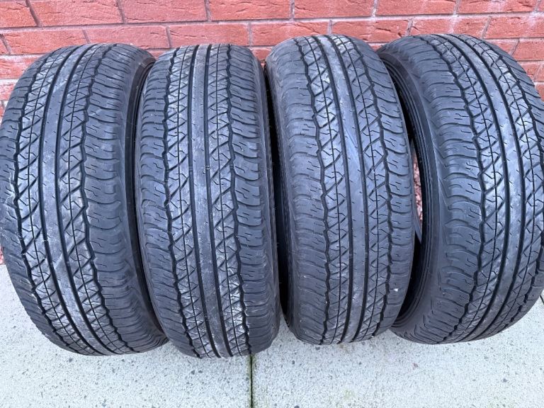 4 x part worn 245/65 R17 DUNLOP GRANDTREK AT20