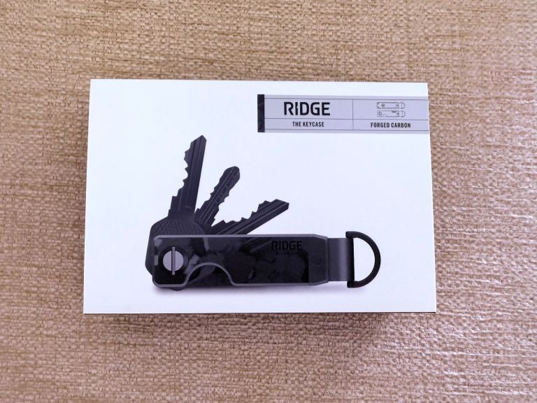 Ridge forged carbon Key case 