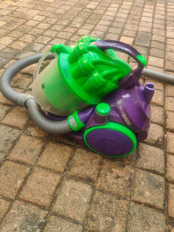 Dyson DC08 Vacuum Cleaner - Purple and Green, Good Condition