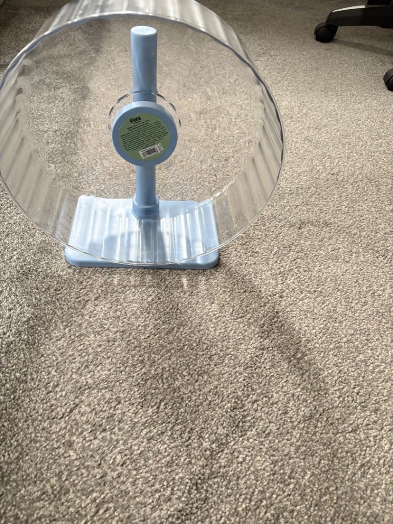 Hamster wheel and house