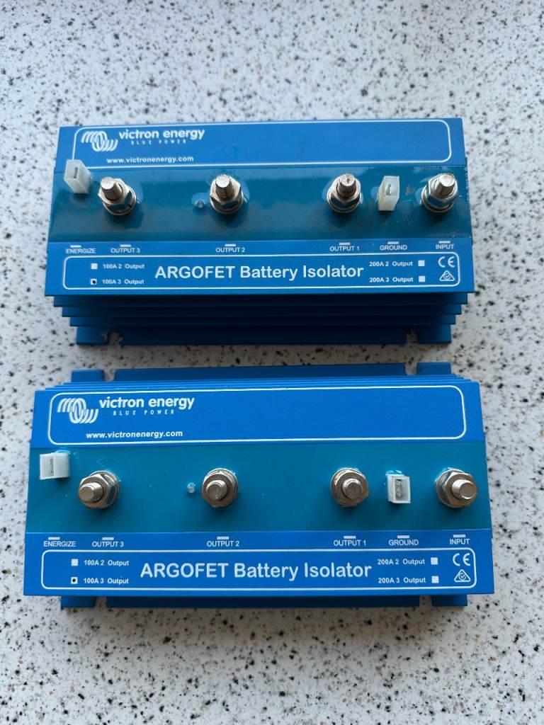 Victron Argofet 100A Battery Isolators x 2